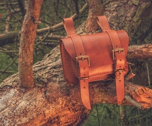 Мужская сумочка из кожи которую можно повесить на ремень