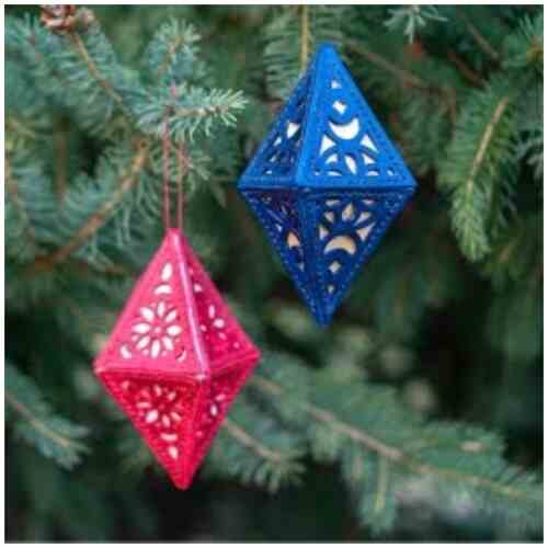 Выкройка ёлочные игрушки из кожи и ткани скачать бесплатно