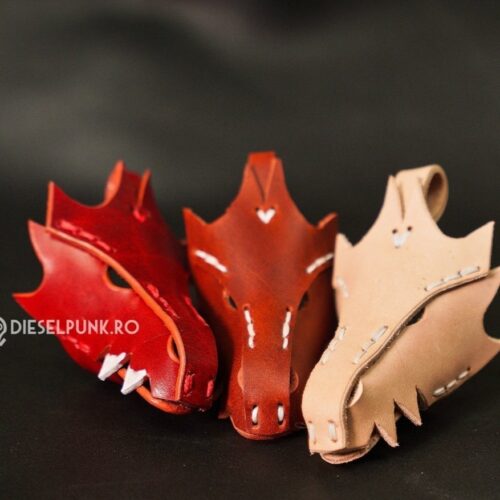 Брелок дракон выкройки из кожи