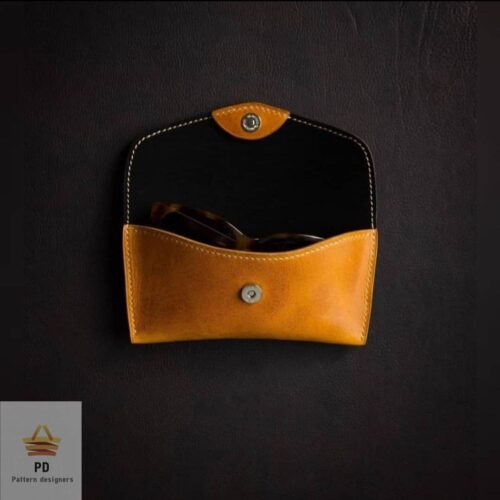 Выкройка из кожи очечник своими руками