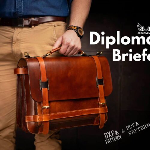 Выкройка дипломатический портфель