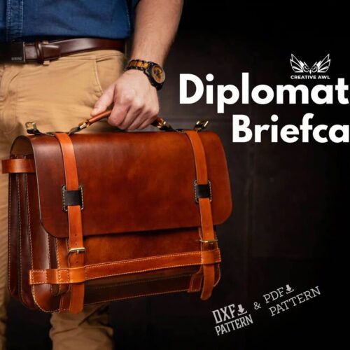 Выкройка дипломатический портфель